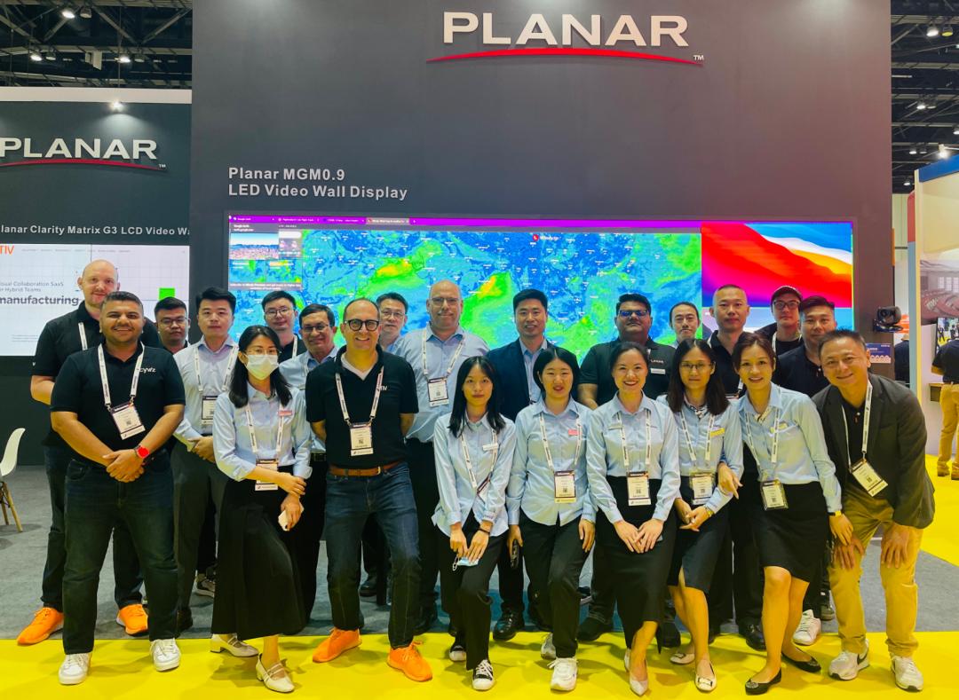 InfoComm Asia | 爱游戏平台-爱游戏（中国）一站式服务平台Planar全球首发第四代Micro LED智能一体机