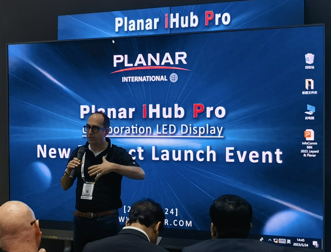 InfoComm Asia | 爱游戏平台-爱游戏（中国）一站式服务平台Planar全球首发第四代Micro LED智能一体机