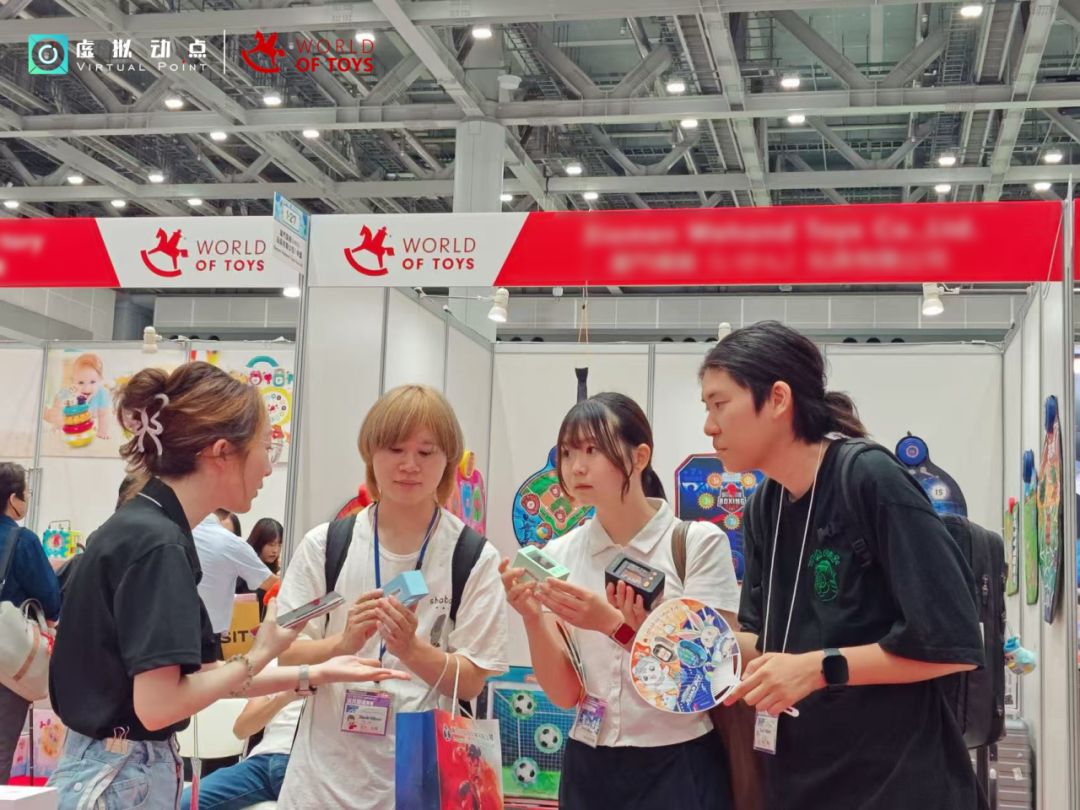 海外首展 | 爱游戏平台-爱游戏（中国）一站式服务平台·虚拟动点AI玩具亮相2025东京国际玩具展